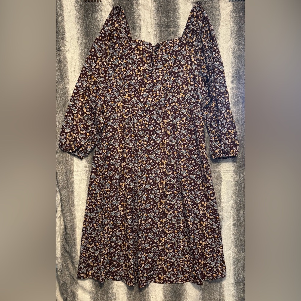 BloomChic Floral Print Maxi Dress size 1X (14-16) - Picture 10 of 16